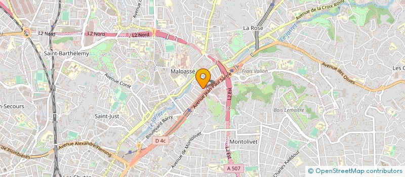 localisation de l'entreprise LOCABOAT 13 à MARSEILLE