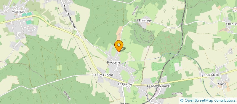 localisation de l'entreprise LOCABUR à MORNAC