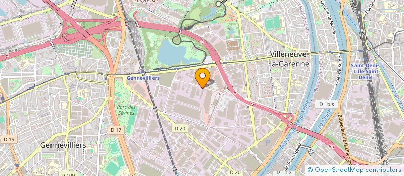 localisation de l'entreprise LOCACCES à GENNEVILLIERS
