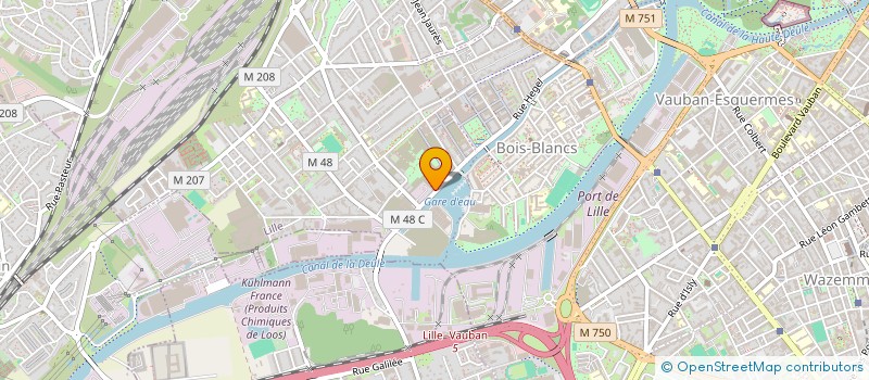 localisation de l'entreprise LOCACE à LILLE