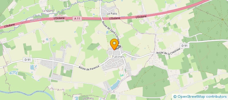 localisation de l'entreprise LOCACHOICE  FATINES