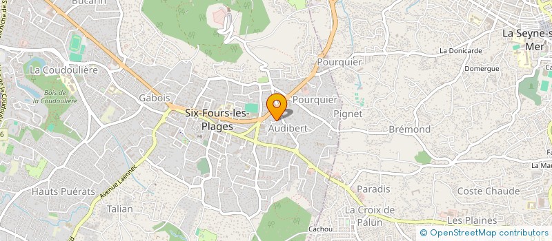 localisation de l'entreprise LOCACLIM à SIX-FOURS-LES-PLAGES