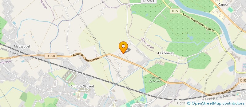 localisation de l'entreprise LOCAD'OC  MONTBETON