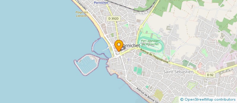 localisation de l'entreprise LOCADE à PORNICHET