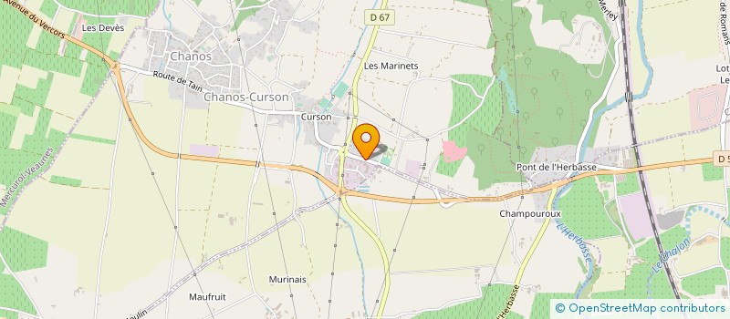 localisation de l'entreprise LOCADE à TAIN L'HERMITAGE