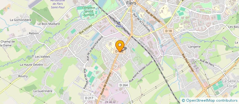 localisation de l'entreprise LOCADEM INTERNATIONAL SARL à FLERS