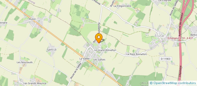 localisation de l'entreprise LOCADEPA  SAINT-GEORGES-DES-COTEAUX