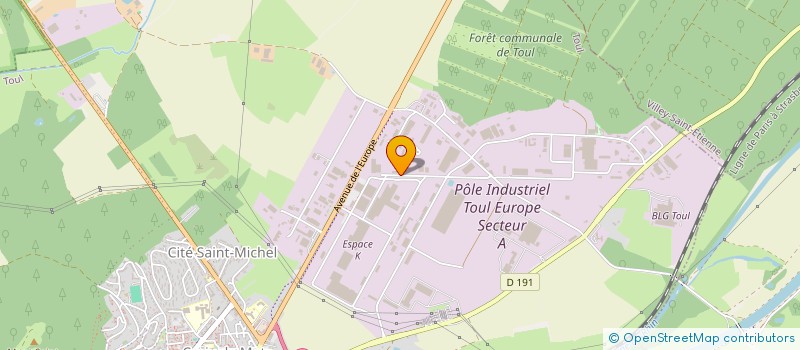 localisation de l'entreprise LOCADEPOT  LONGEVILLE-LES-METZ