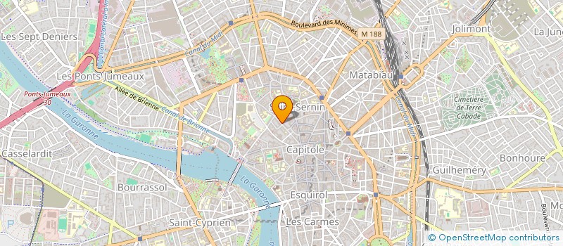 localisation de l'entreprise LOCADES CAPITAL  TOULOUSE