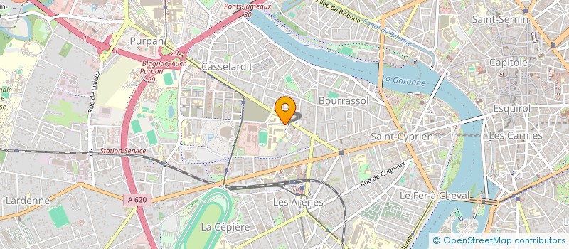 localisation de l'entreprise LOCADIS à TOULOUSE