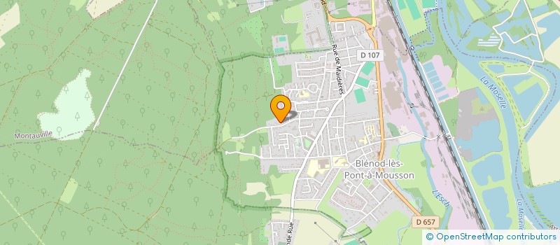 localisation de l'entreprise LOCADO  BLENOD-LES-PONT-A-MOUSSON