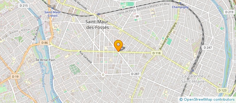 localisation de l'entreprise LOCAF à SAINT-MAUR-DES-FOSSES