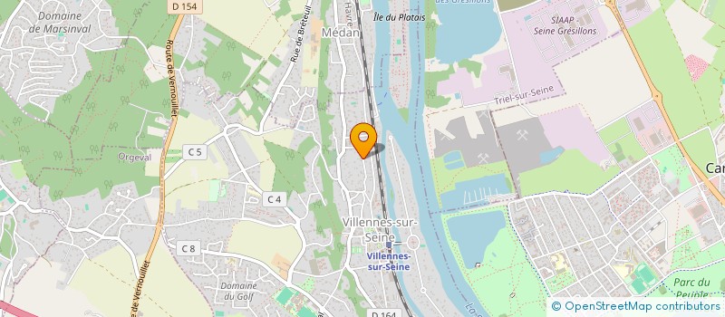 localisation de l'entreprise LOCAFACILE  VILLENNES-SUR-SEINE