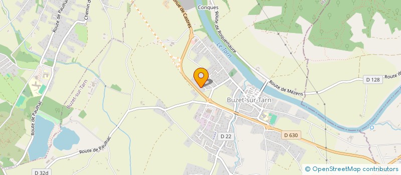 localisation de l'entreprise LOCAFLEX  BUZET-SUR-TARN