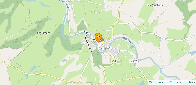 localisation de l'entreprise LOCAFLO à HERISSON