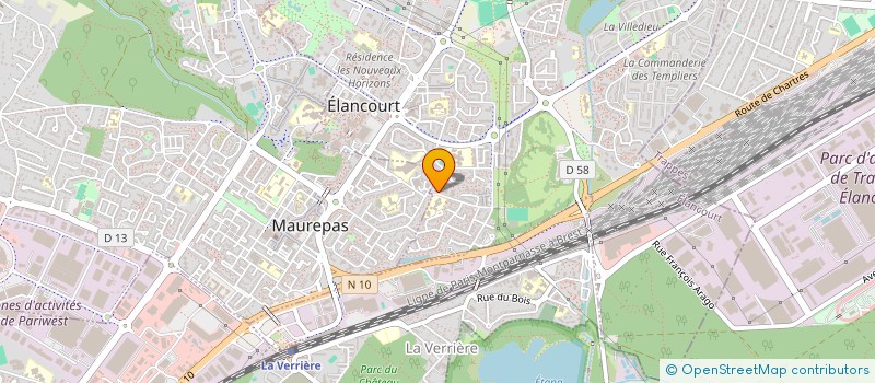 localisation de l'entreprise LOCAFORM à ELANCOURT