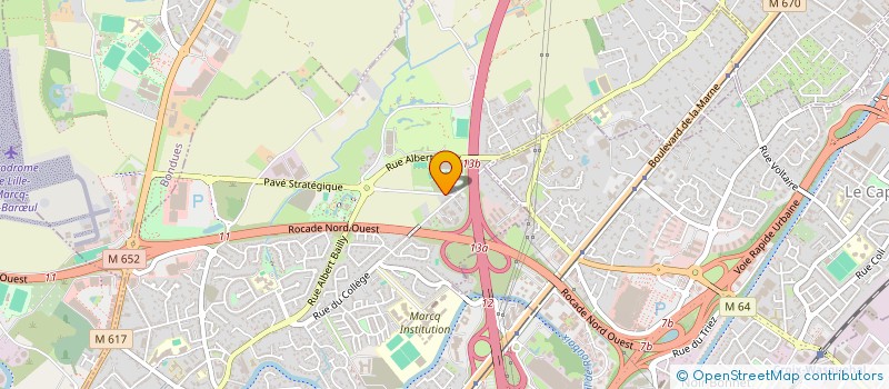 localisation de l'entreprise LOCAGEL à VENDIN-LE-VIEIL