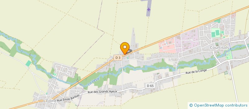 localisation de l'entreprise LOCAGER  L'EPINE