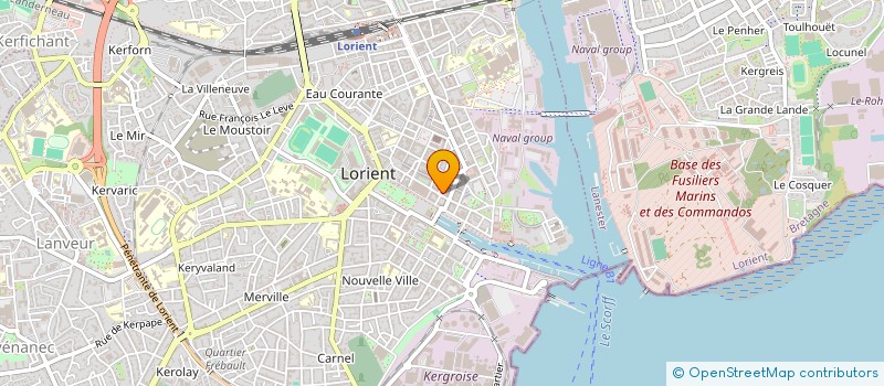 localisation de l'entreprise LOCAGERE à LORIENT