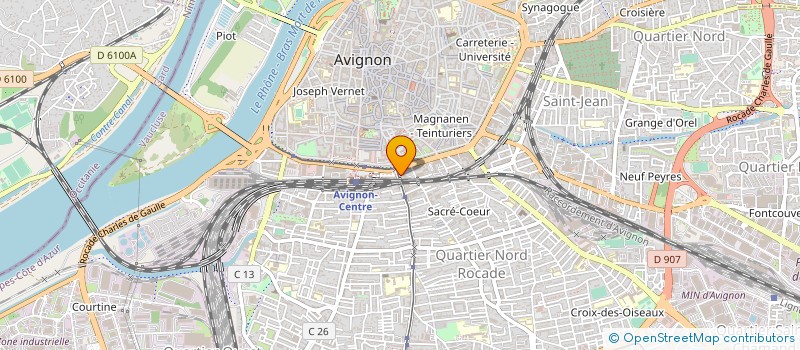 localisation de l'entreprise LOCAGEST à AVIGNON