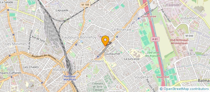 localisation de l'entreprise LOCAGILA  TOULOUSE