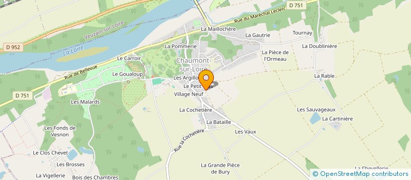 localisation de l'entreprise LOCAHOME  LES MONTILS