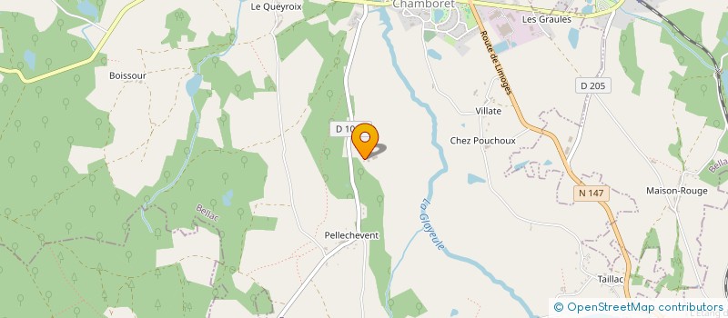localisation de l'entreprise LOCAHOTES à CHAMBORET