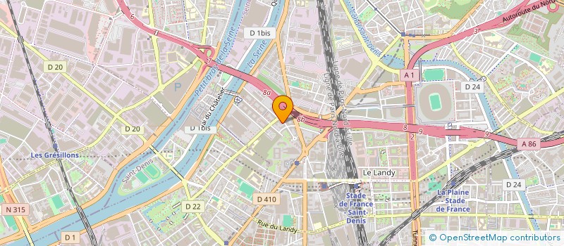 localisation de l'entreprise LOCAIMMOBILIER à SAINT-DENIS