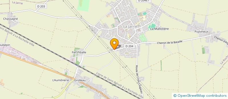 localisation de l'entreprise LOCAIMMOPRO  LA JARRIE