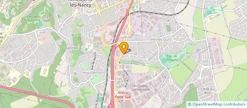 localisation de l'entreprise LOCAJEUX à HEILLECOURT