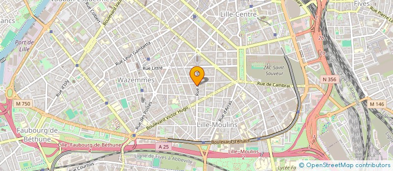 localisation de l'entreprise LOCAJUNIVAR à LILLE