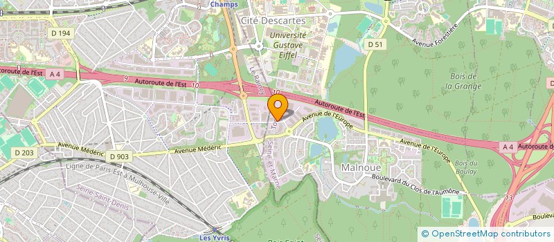 localisation de l'entreprise LOCAKASE GRENOBLE DOMENE à EMERAINVILLE