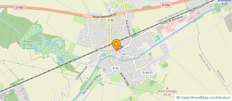 localisation de l'entreprise LOCAKUBE  VITRY-EN-ARTOIS