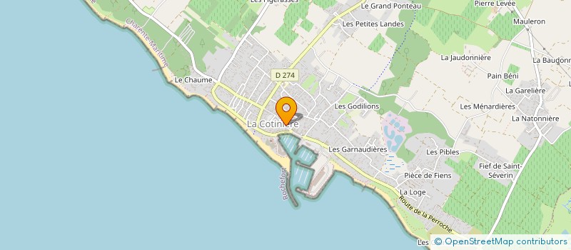 localisation de l'entreprise LOCAL à SAINT-PIERRE-D'OLERON