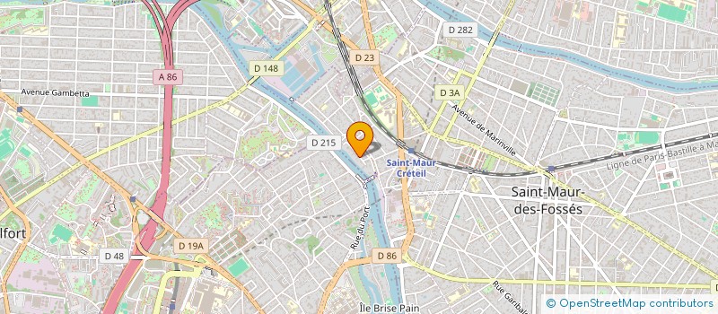 localisation de l'entreprise LOCAL  SAINT-MAUR-DES-FOSSES