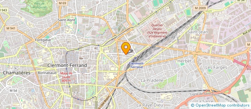 localisation de l'entreprise LOCAL  CLERMONT-FERRAND