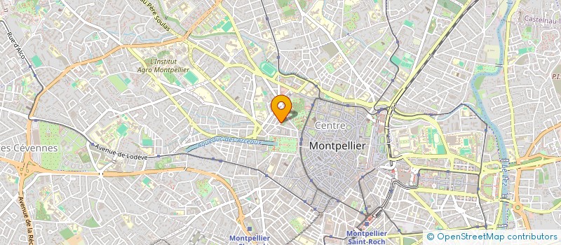 localisation de l'entreprise LOCAL AAFC à MONTPELLIER