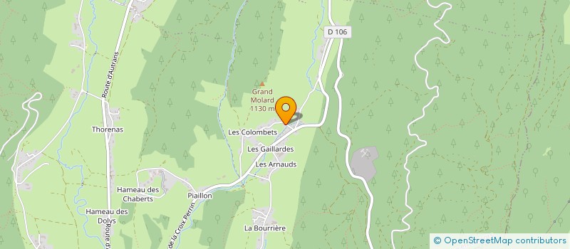 localisation de l'entreprise LOCAL AGENCIES CONSULTING  AUTRANS-MEAUDRE EN VERCORS