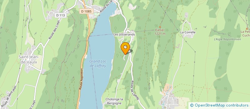 localisation de l'entreprise LOCAL APE  CHOLONGE