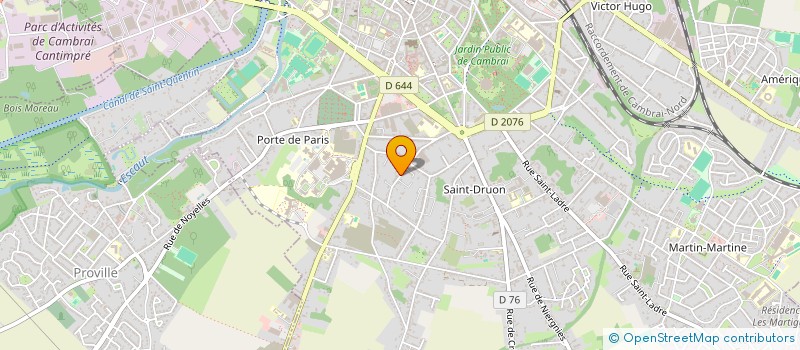 localisation de l'entreprise LOCAL BRASS CONNEXION à CAMBRAI