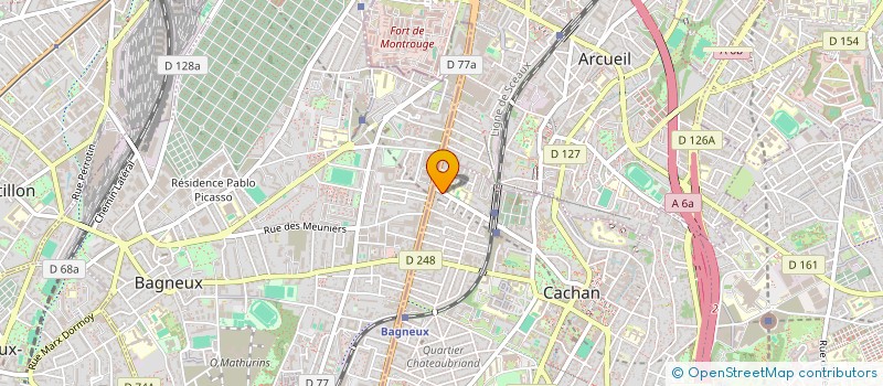 localisation de l'entreprise LOCAL COMM'SERVICES  CACHAN