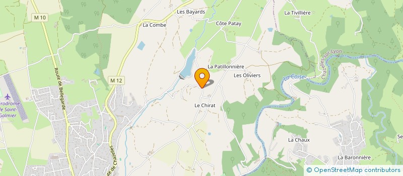 localisation de l'entreprise LOCAL DU 4  SAINT-GALMIER