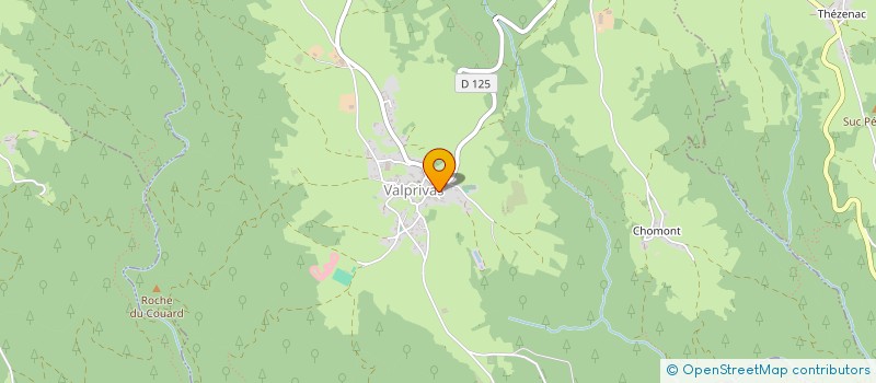 localisation de l'entreprise LOCAL DU PARC  VALPRIVAS