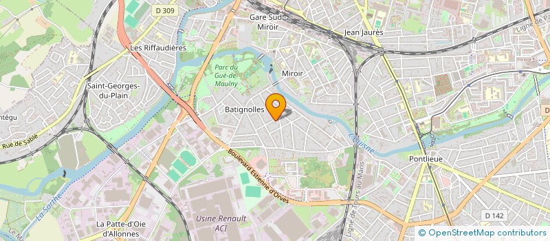 localisation de l'entreprise LOCAL'MANS  TELOCHE