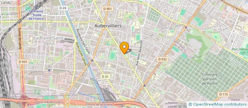 localisation de l'entreprise LOCAL PARQUET à AUBERVILLIERS
