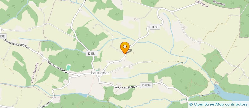 localisation de l'entreprise LOCAL TRUCK  LAUTIGNAC