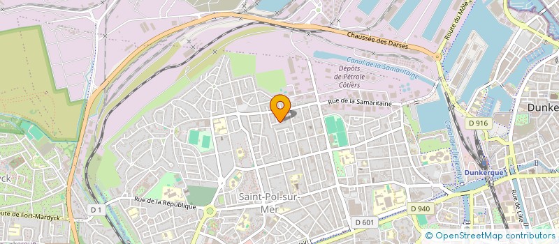 localisation de l'entreprise LOCAL6 à DUNKERQUE