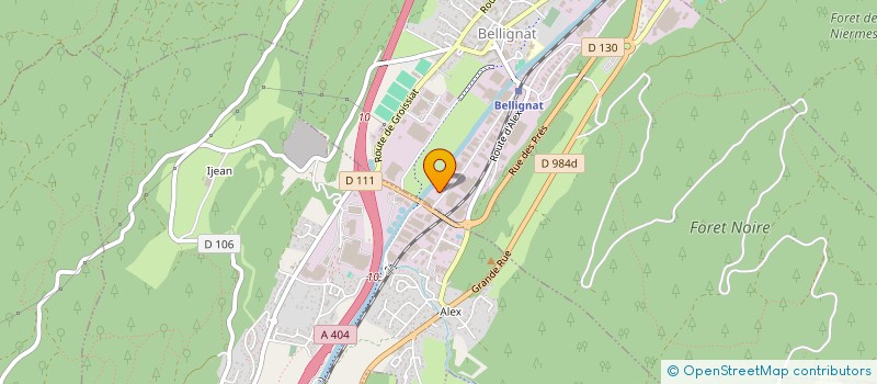 localisation de l'entreprise LOCALASER à OYONNAX