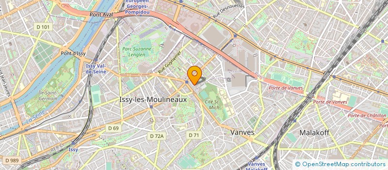 localisation de l'entreprise LOCALE à ISSY-LES-MOULINEAUX