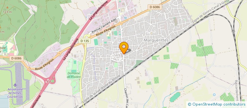 localisation de l'entreprise LOCALE GERANCE  MARGUERITTES